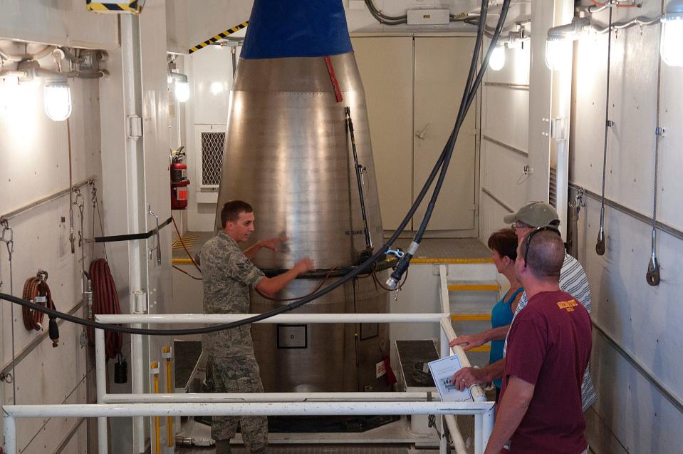 F.E. Warren Air Force Base ICBM missile silo Wyoming