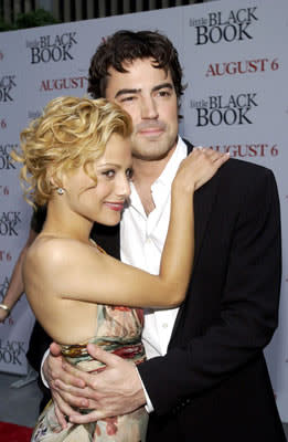 Brittany Murphy and Ron Livingston at the New York premiere of Revolution Studio's Little Black Book