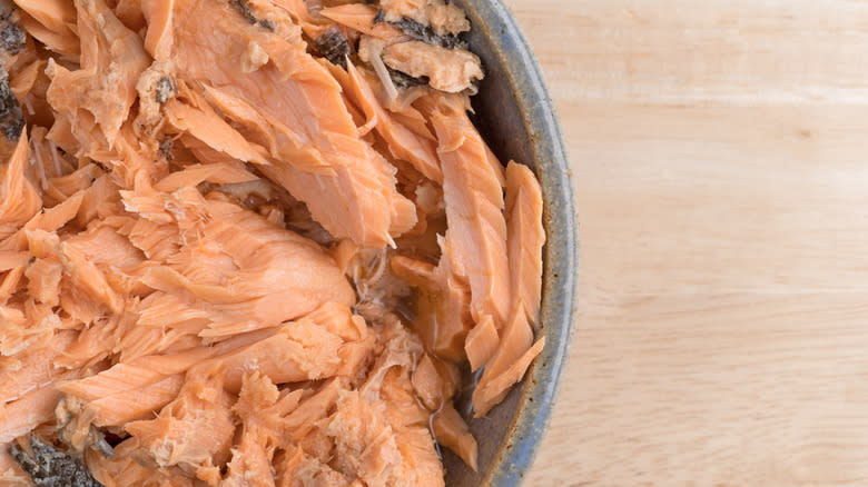canned wild salmon