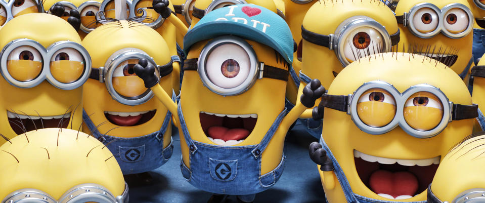 The Minions in “Despicable Me 3.” (Photo: Illumination/ Everett Collection)