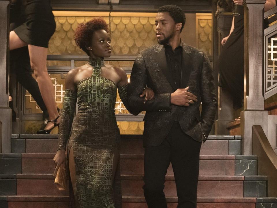 t'challa and nakia