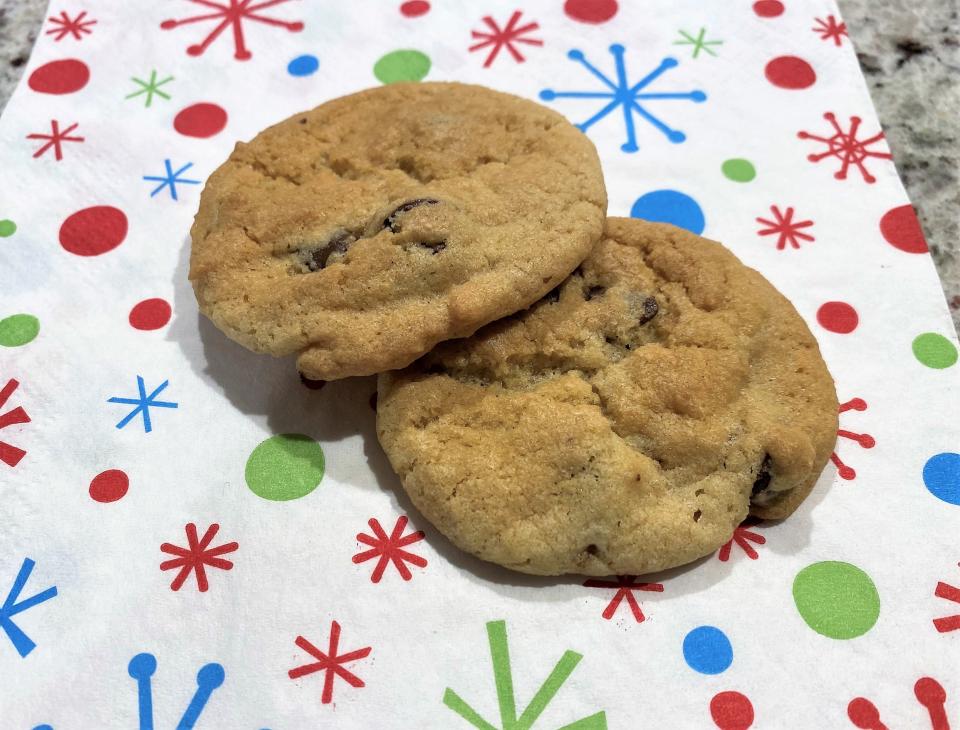 Chloe Forsberg's chocolate chip cookies.