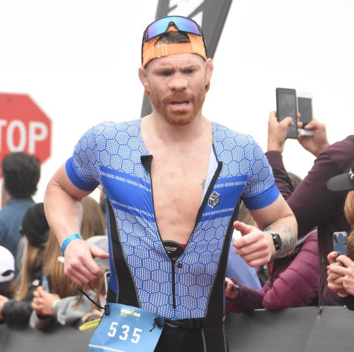 Paul Felder at a triathlon