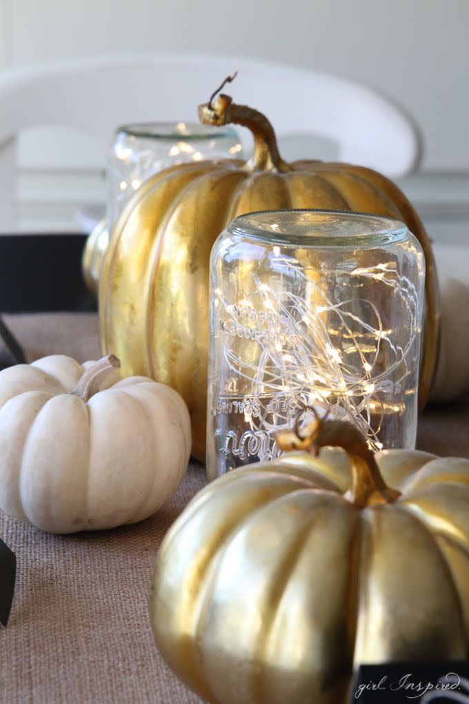 Mason Jar Luminaries