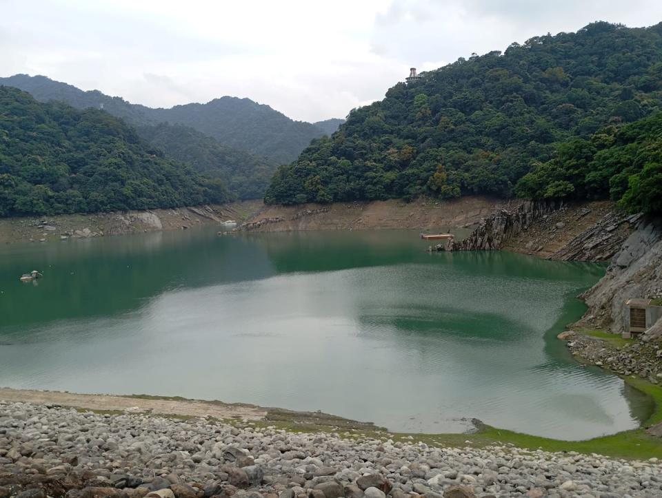 石門水庫蓄水率增至三成三，旱象仍未完全解除。（圖：民眾提供）