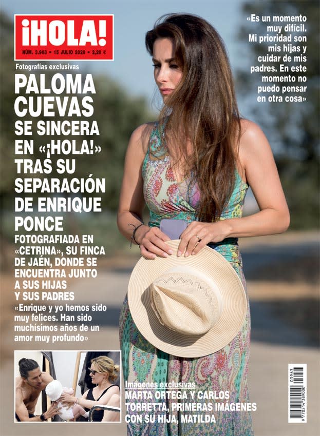 Paloma Cuevas en ¡HOLA!