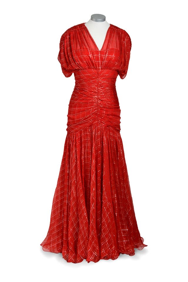 Royal dresses auction