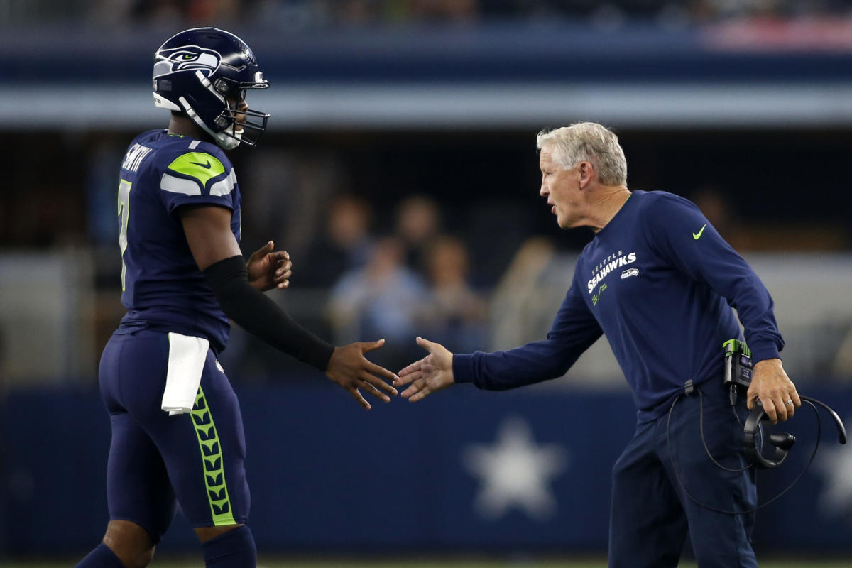 NFL on X: Pete Carroll names Geno Smith as Week 1 starter vs. Broncos.   / X