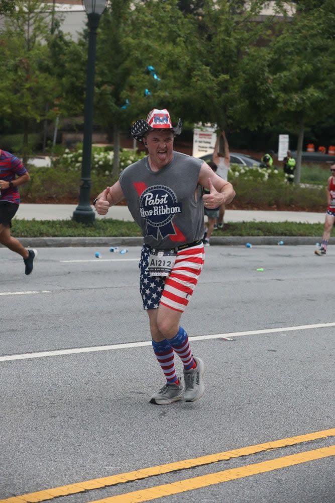 Here are some more photos from the 2023 Peachtree Road Race.