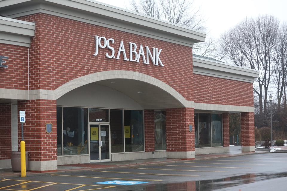 Jos. A. Bank, a menswear clothing store, in Pittsford is closing on Feb. 5, 2024.