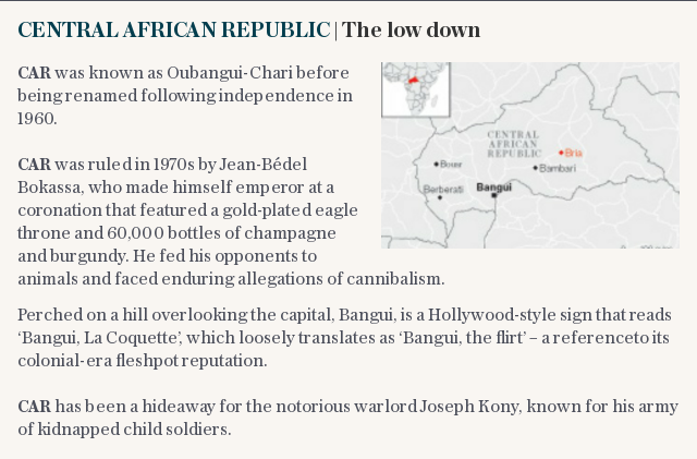 CENTRAL AFRICAN REPUBLIC | The low down