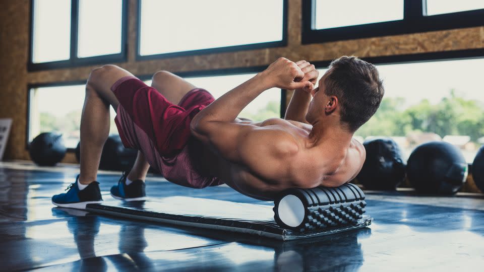 Foam rolling can be part of any workout routine. - FreshSplash/E+/Getty Images