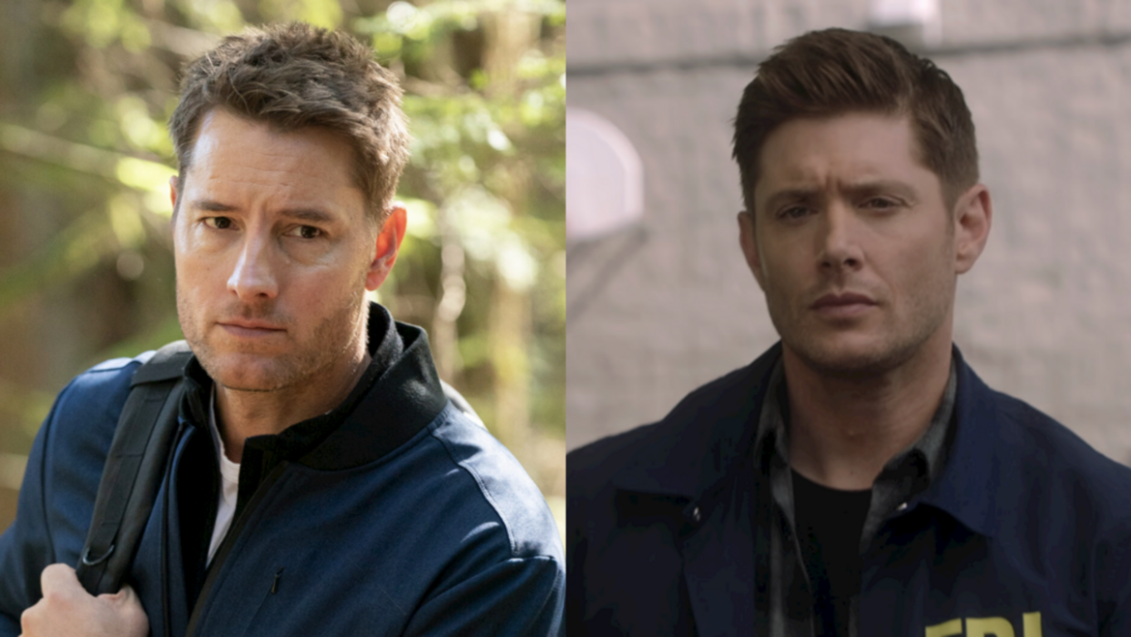  Justin Hartley on Tracker and Jensen Ackles on Supernatural. 