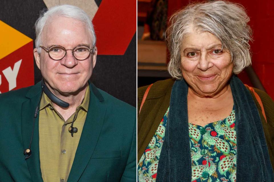 <p>Mark Sagliocco/Getty; David M. Benett/Dave Benett/Getty</p> Steve Martin (left) and Miriam Margolyes (right)