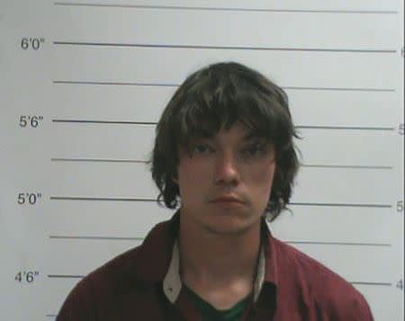 Neilson Rizzuto, 25, accused of plowing a pickup truck into a crowd of spectators at a Mardi Gras parade in New Orleans, Louisiana is shown in the booking photo provided February 26, 2017. New Orleans Parish Sheriff's Office/Handout via REUTERS