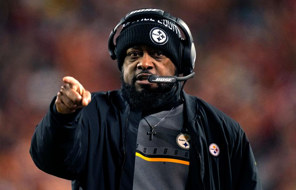 Pittsburgh Steelers head coach Mike Tomlin