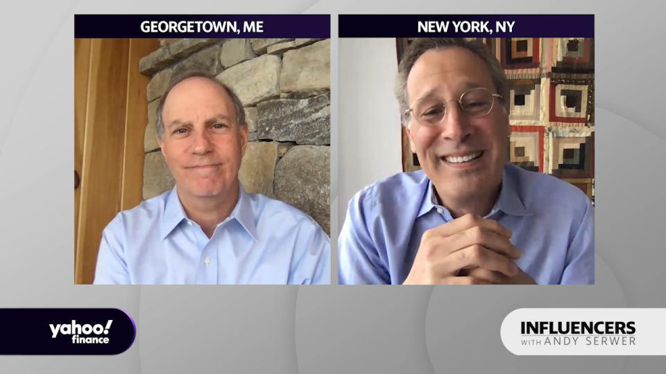 New York Public Library CEO Tony Marx appears on "Influencers with Andy Serwer."