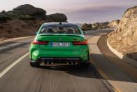 <p>The 2024 BMW M3 CS makes 543 horsepower. That's gains of 70 and 40 horses versus the regular M3 and M3 Competition, respectively.</p>
