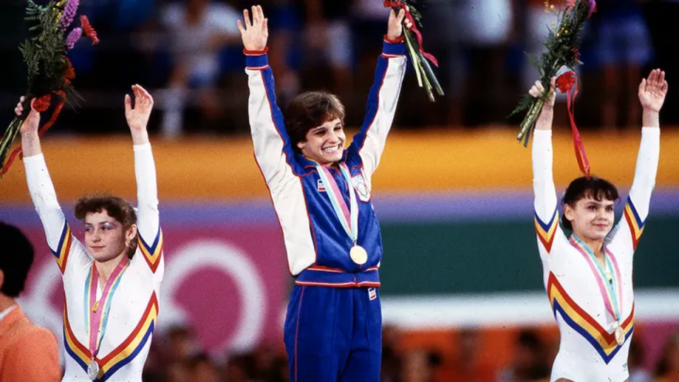 Retton was the first American woman to win an Olympic gold medal in the all-around gymnastic competition (Disney General Entertainment Content via Getty Images)