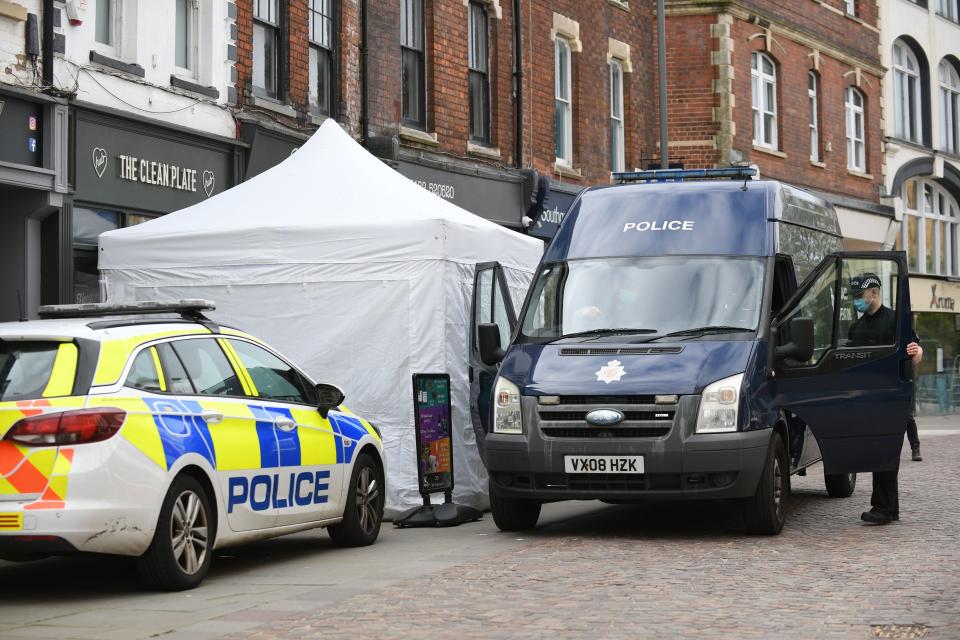 Police are set to begin excavation work in the cellar of the Clean Plate cafe in Gloucester as they search for a suspected Fred West victim (Joe Giddens/PA)