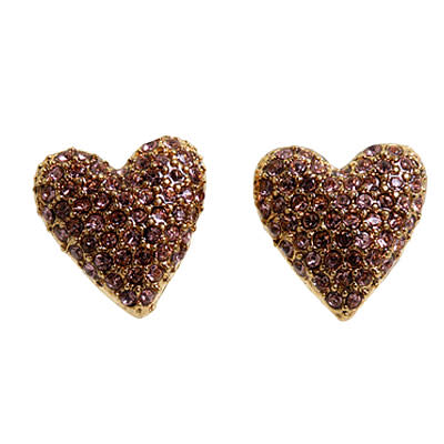 Betsey Johnson Rhinestone Studs