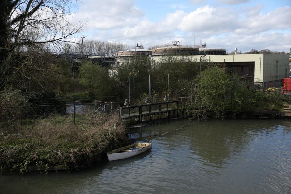 Thames Water’s sewage treatment works have come under scrutiny (Reuters)