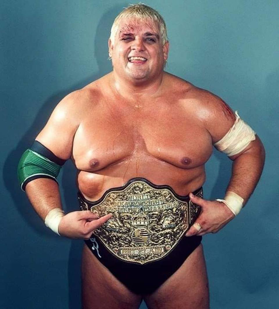 “The American Dream” Dusty Rhodes won the NWA title three times.