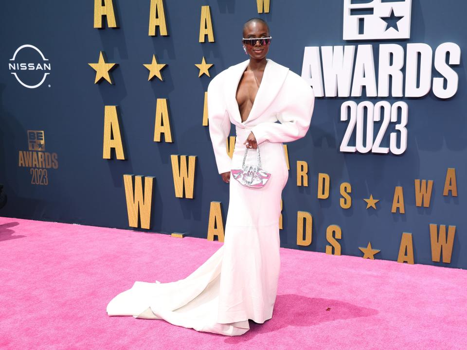 Madisin Rian attends the 2023 BET Awards.