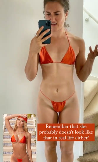 Insane plastic strap bikini trend is roasted online