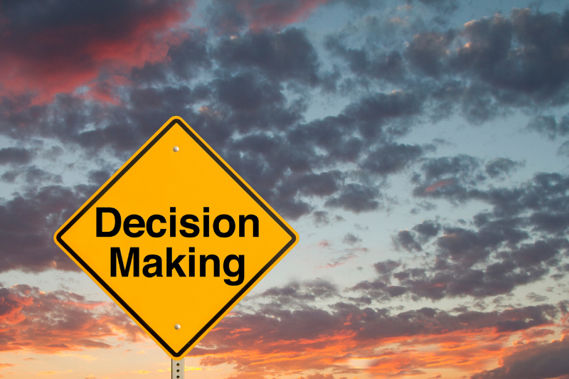 Decision Making Sign