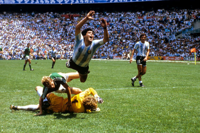 Con otras bandas editorial Cerdo FOTOS | México 86, el Mundial que encumbró a Maradona a la categoría de dios