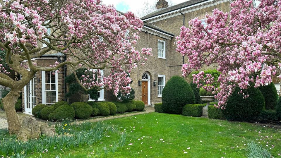 Das Anwesen befindet sich im noblen Londoner Bezirk Kensington. (Bild: dpa)