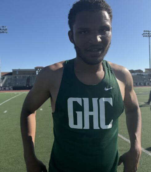 Jordan Coleman of Granada Hills opened his outdoor season with a 10.88 clocking in 100.