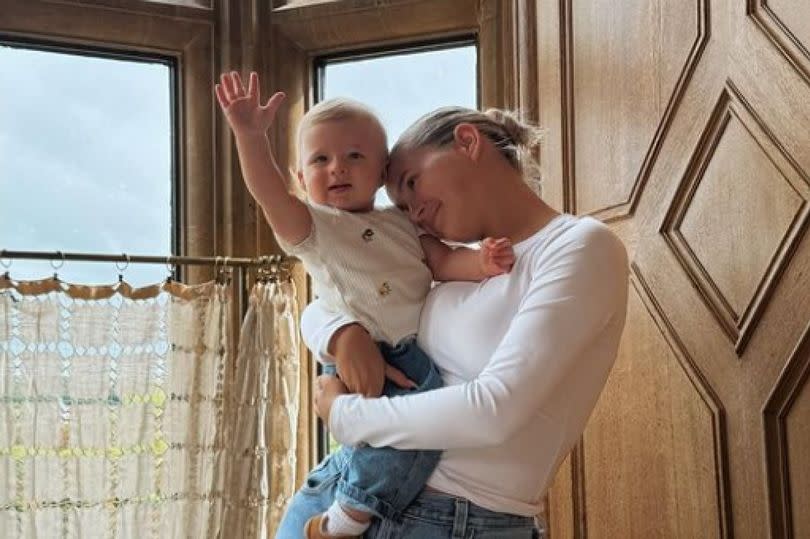 Molly-Mae Hague with her daughter Bambi