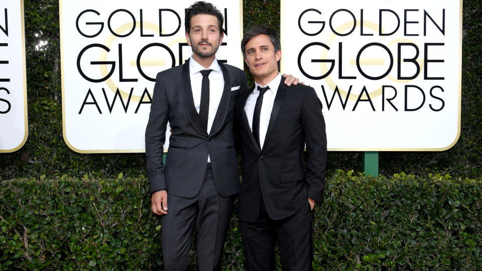 Luna and García Bernal at last year’s Golden Globe Awards. (Photo: Kevork Djansezian/NBC/Getty Images)