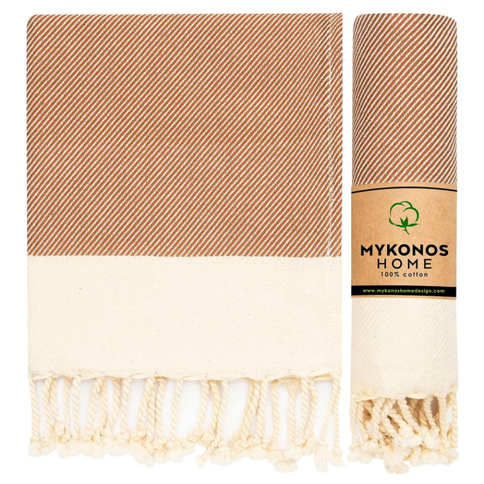 Turkish Hand Towels, Set of 2