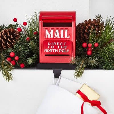5) Santa Mail Box Christmas Stocking Holder
