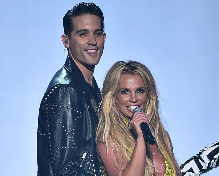 Britney Spears sets the record straight on that *almost* kiss with G-Eazy at the VMAs