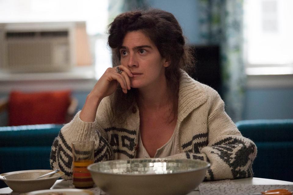 Gaby Hoffmann stole scenes as Adam Driver’s sister Caroline in season three of Lena Dunham’s acclaimed HBO hit series ‘Girls’ (Sky Atlantic / HBO)