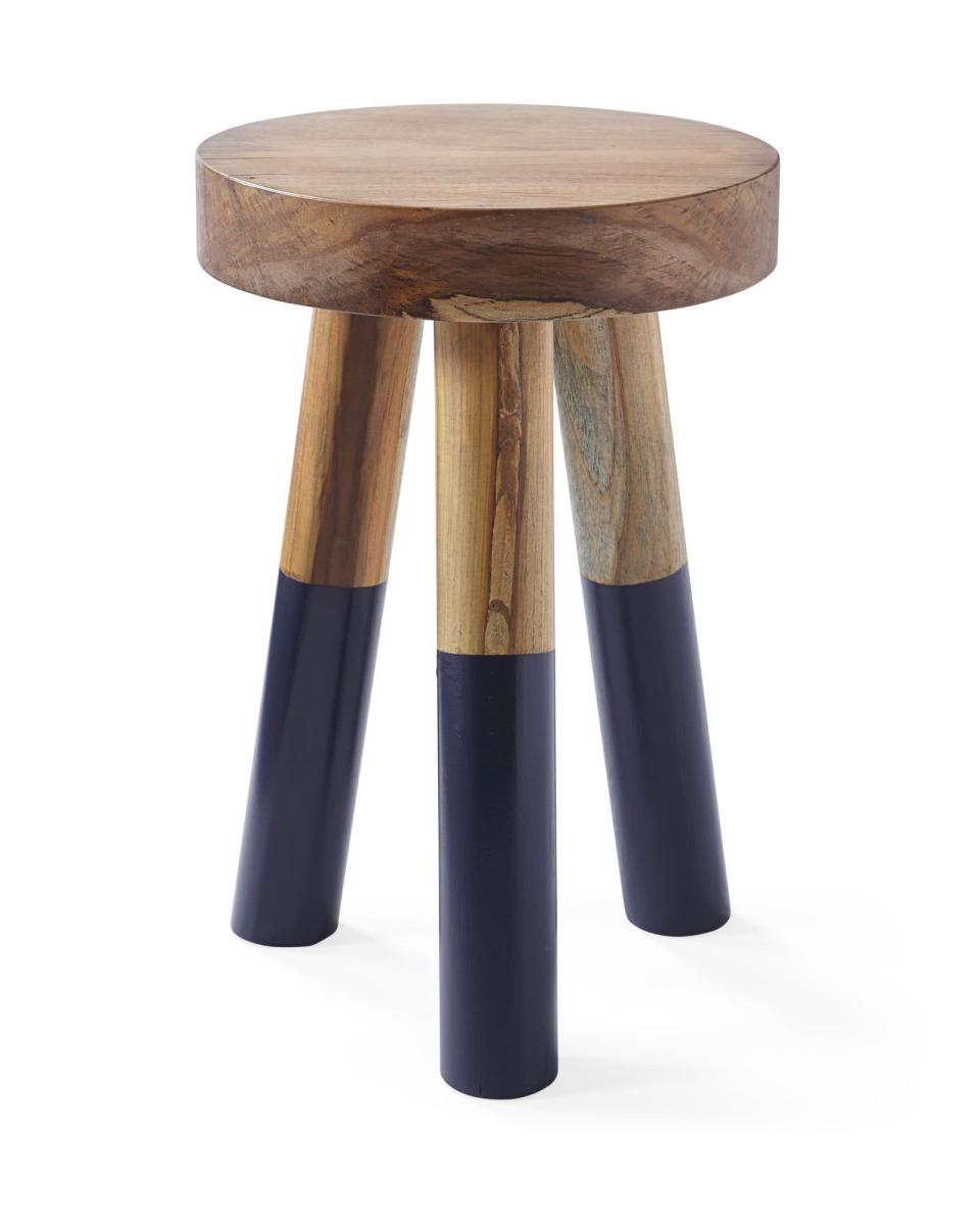 5) Dip-Dyed Stool