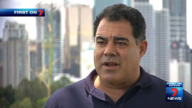 Bevan is the younger brother of rugby great Mal Meninga. Photo: 7News