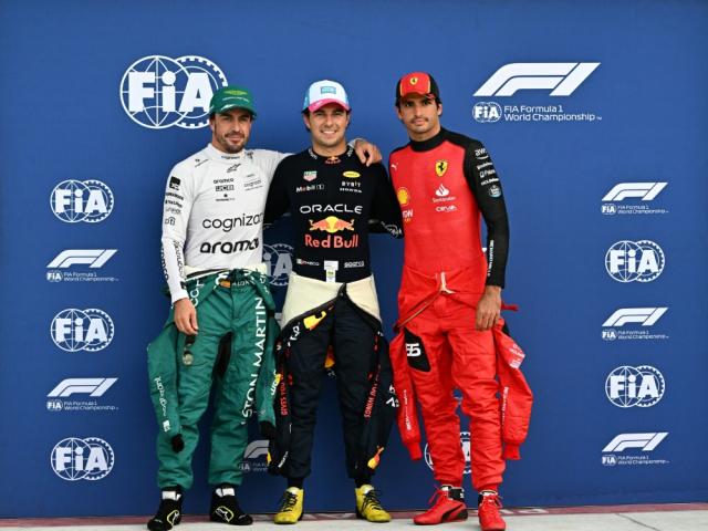 Perez startet vor Alonso und Sainz