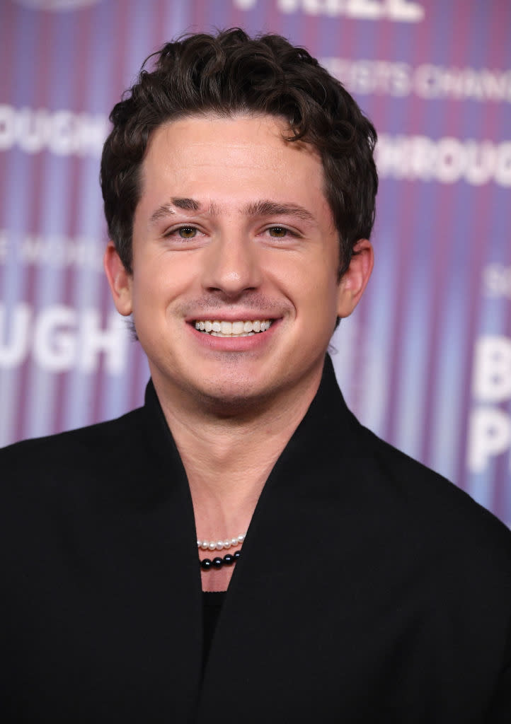 Closeup of Charlie Puth