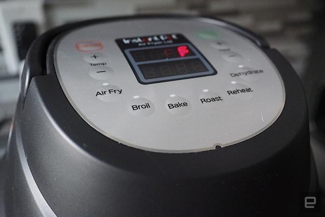 The Instant Pot Air Fryer Lid works as promised, but only for small batches