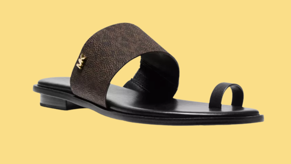 Save big on these Michael Kors sandals right now at Macy's.