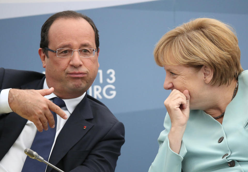 hollande merkel