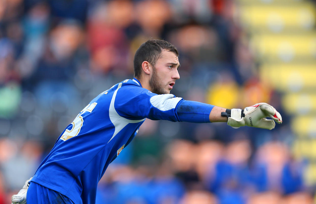 Max Crocombe played for Barnet in League Two in 2015. (Getty)