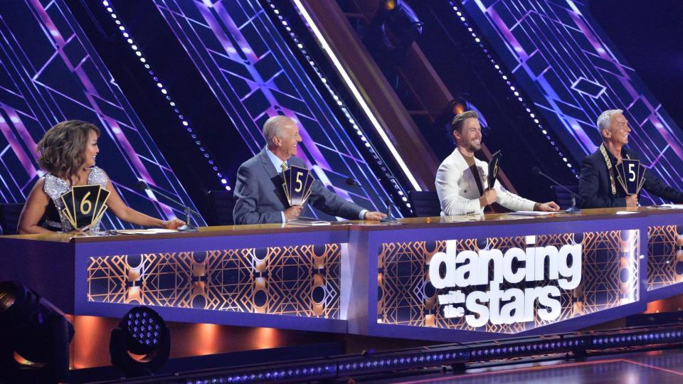 CARRIE ANN INABA, LEN GOODMAN, DEREK HOUGH, BRUNO TONIOLI