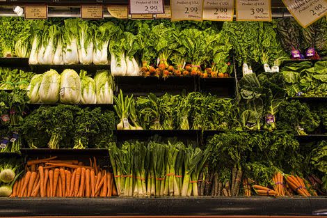 Buy produce in season to keep your wallet and waistline in shape. 