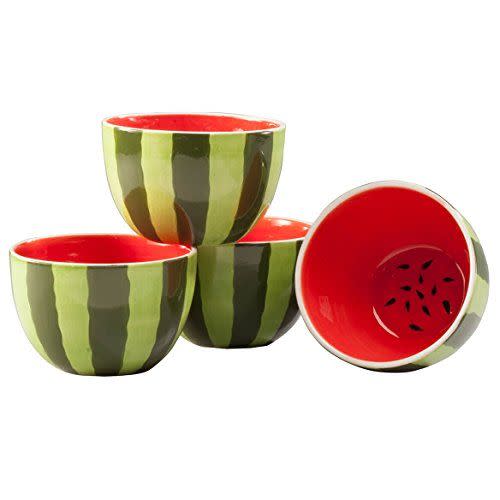 Ceramic Watermelon Bowls